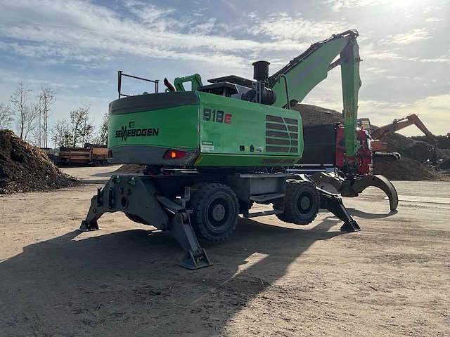 2015 sennebogen 818 op- en overslagkraan - afbeelding 16 van  28