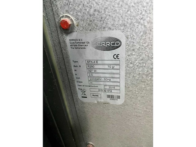 2015 serrco sfk-4e fustenkoeling - afbeelding 6 van  6