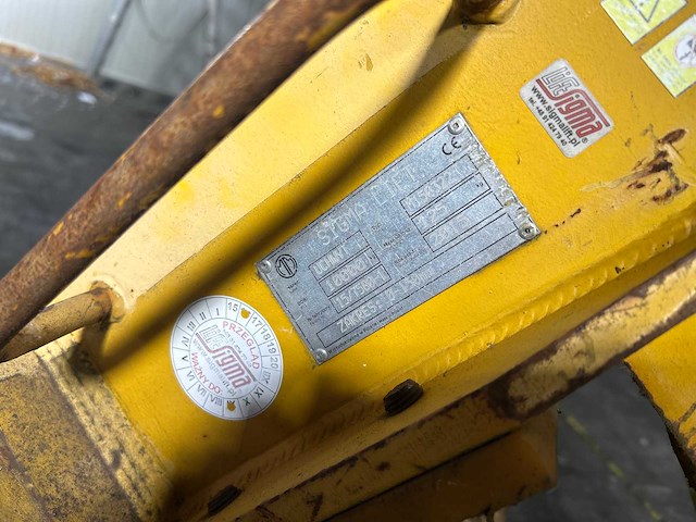 2015 sigma lift m150322 platenhijsklem (2x) - afbeelding 2 van  5