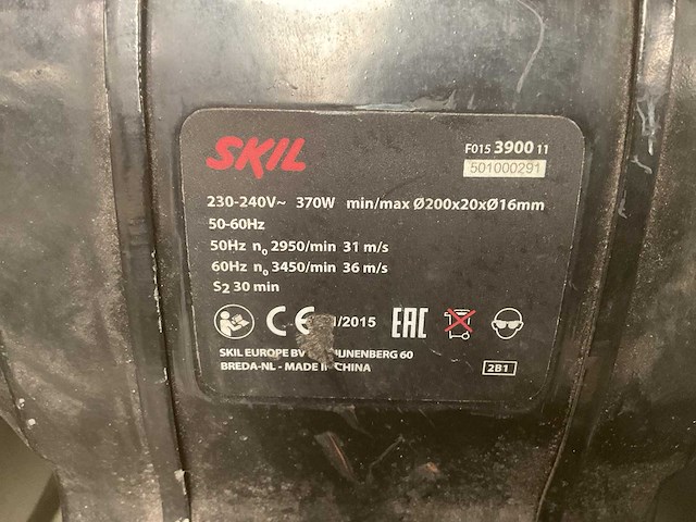 2015 skill f015390011 grinding machine - afbeelding 4 van  4