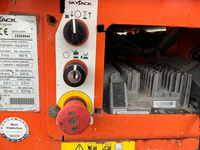 2015 skyjack sj 111 3219 hoogwerker - afbeelding 11 van  30