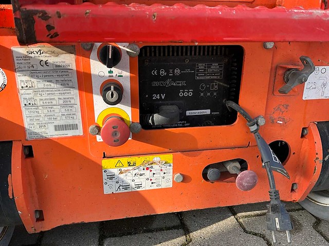2015 skyjack sj iii 3219 hoogwerker - afbeelding 12 van  16