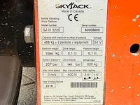 2015 skyjack sj iii 3220 hoogwerker - afbeelding 26 van  32