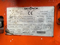 2015 skyjack sj iii 4626 hoogwerker - afbeelding 11 van  19