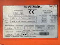 2015 skyjack sj iii 4626 hoogwerker - afbeelding 24 van  30