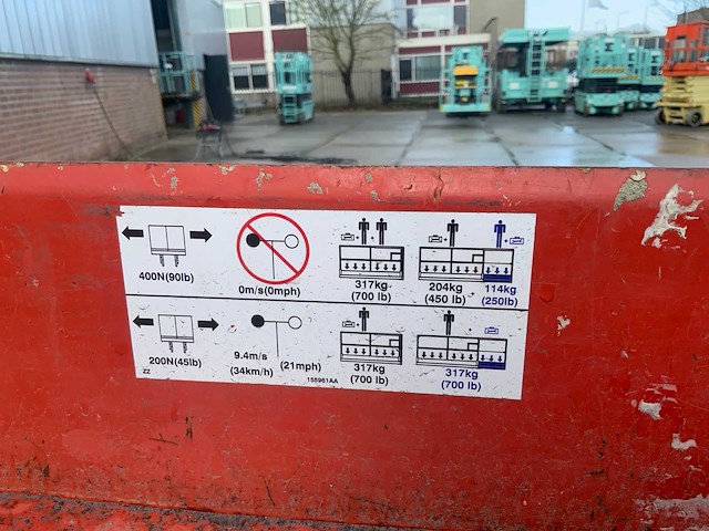 2015 skyjack sj iii-4632 schaarhoogwerker - afbeelding 11 van  20