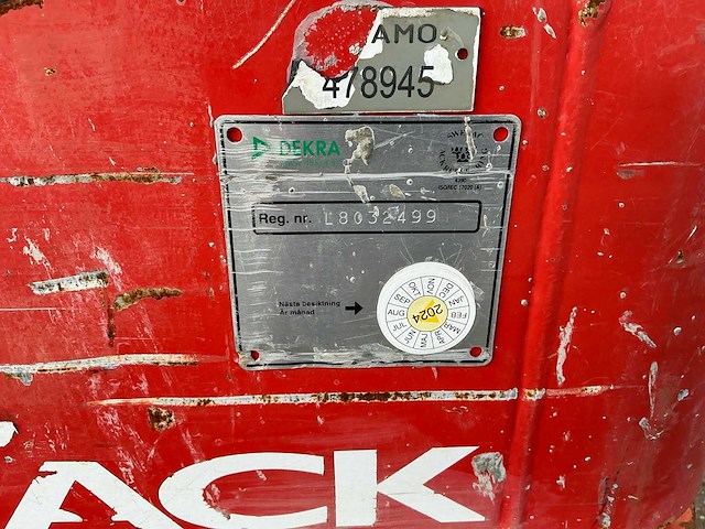 2015 skyjack sj12 hoogwerker - afbeelding 8 van  17