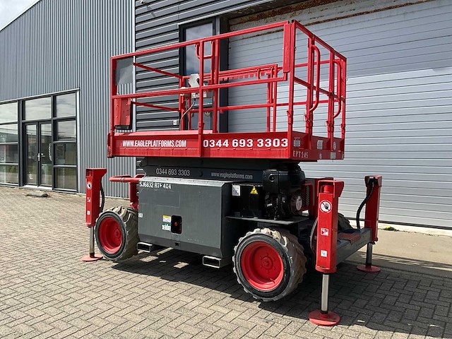 2015 skyjack sj6832rte hoogwerker - afbeelding 11 van  16