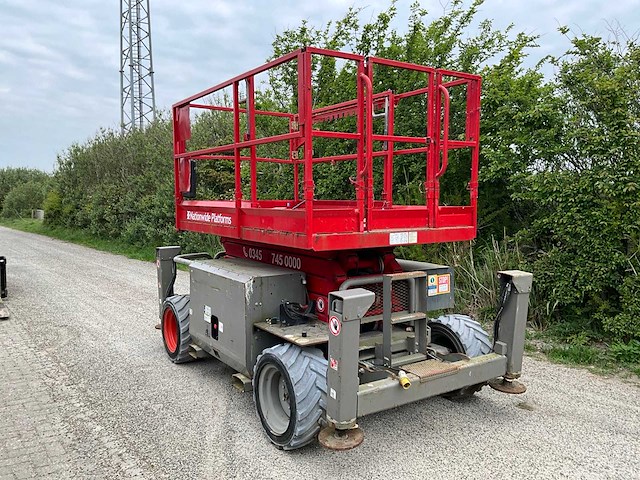 2015 skyjack sj6832rte hoogwerker - afbeelding 10 van  14