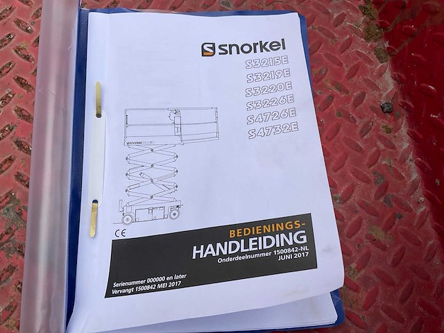 2015 snorkel s3219e hoogwerker - afbeelding 7 van  17