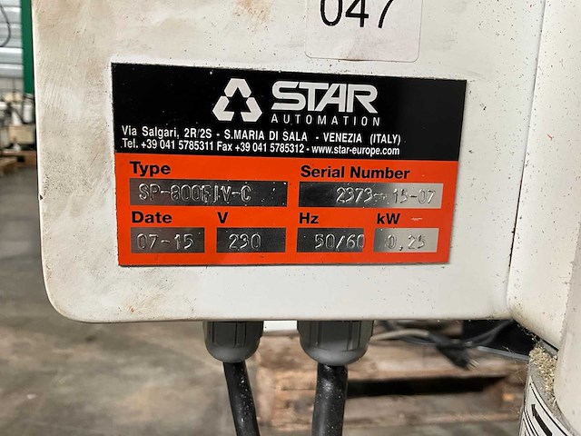 2015 star sp-800f iv c uitnamerobot / pikker - afbeelding 2 van  10