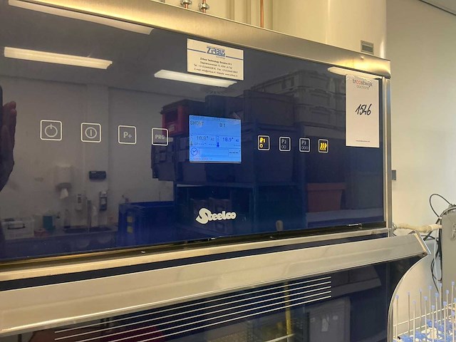 2015 steelco lab610 wasmachine - afbeelding 7 van  8