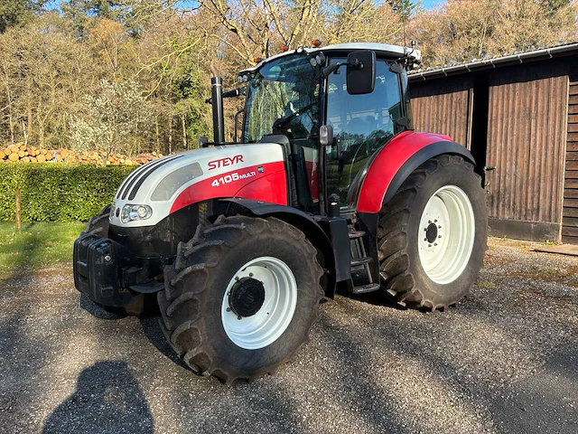 2015 steyr 4105 multi eco vierwielaangedreven landbouwtractor - afbeelding 30 van  38