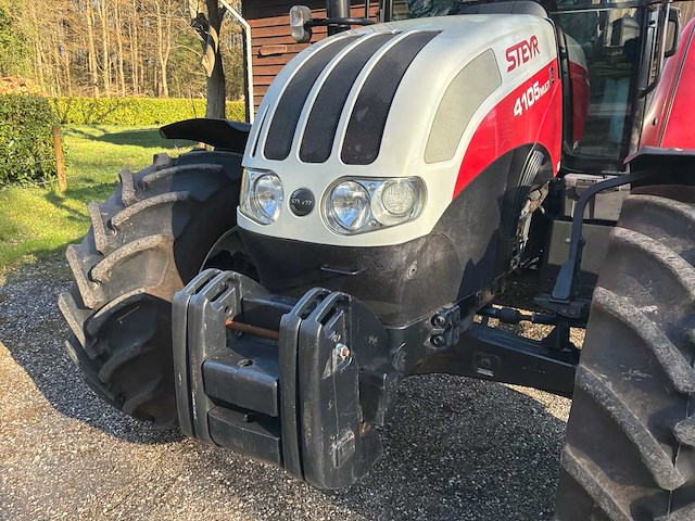 2015 steyr 4105 multi eco vierwielaangedreven landbouwtractor - afbeelding 10 van  38