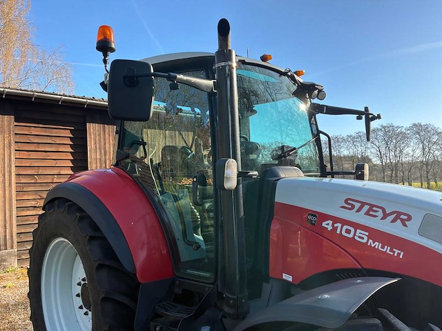 2015 steyr 4105 multi eco vierwielaangedreven landbouwtractor - afbeelding 13 van  38