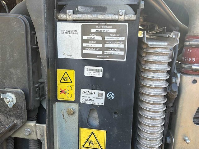 2015 steyr 4105 multi eco vierwielaangedreven landbouwtractor - afbeelding 30 van  38