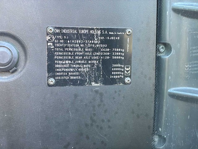 2015 steyr 4105 multi eco vierwielaangedreven landbouwtractor - afbeelding 32 van  38