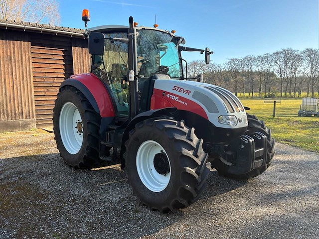 2015 steyr 4105 multi eco vierwielaangedreven landbouwtractor - afbeelding 23 van  38