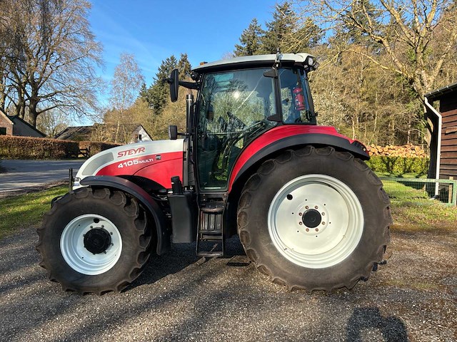 2015 steyr 4105 multi eco vierwielaangedreven landbouwtractor - afbeelding 37 van  38