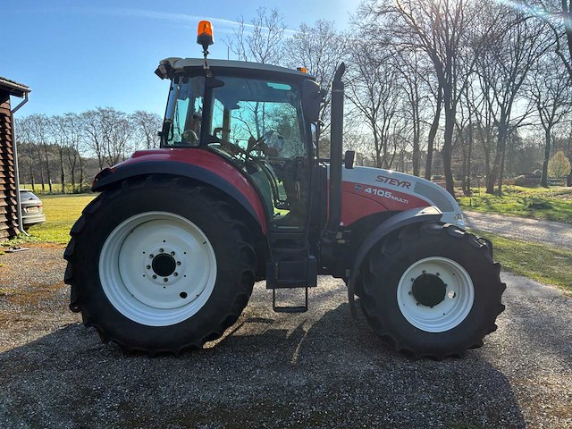 2015 steyr 4105 multi eco vierwielaangedreven landbouwtractor - afbeelding 32 van  37