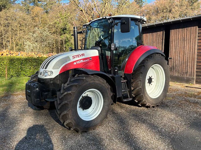 2015 steyr 4105 multi eco vierwielaangedreven landbouwtractor - afbeelding 37 van  37