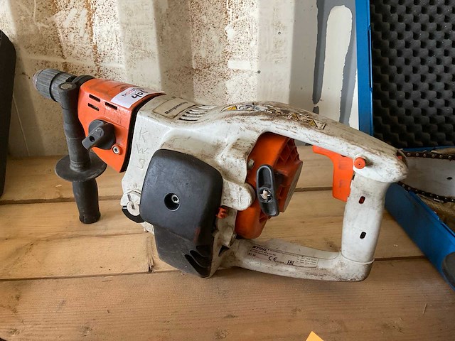 2015 stihl bt45 benzine boormachine - afbeelding 1 van  1