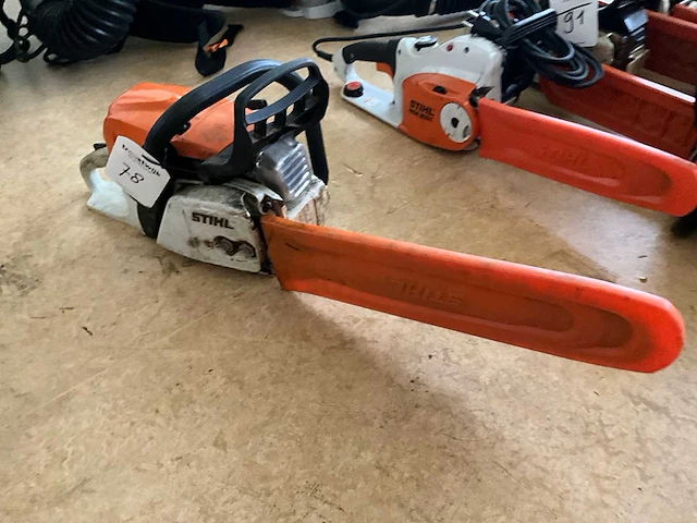 2015 stihl ms 391 kettingzaag - afbeelding 2 van  8