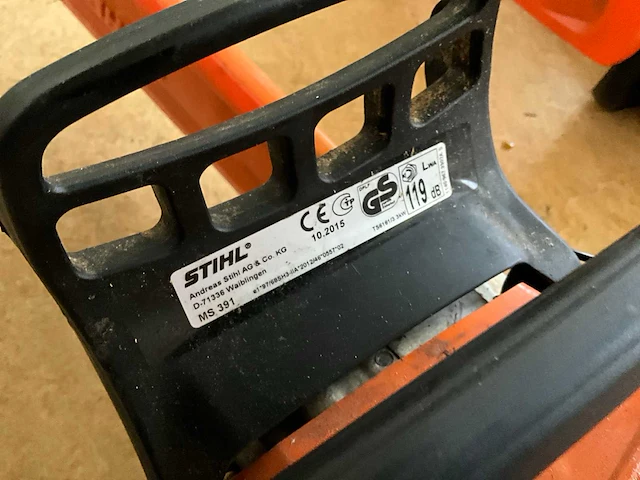 2015 stihl ms 391 kettingzaag - afbeelding 8 van  8