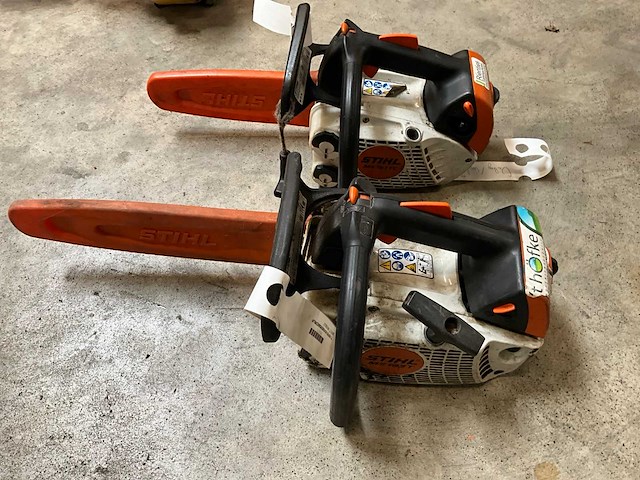2015 stihl ms151tc en ms 193t kettingzaag (2x) - afbeelding 3 van  9