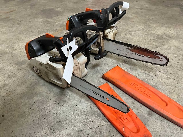 2015 stihl ms151tc en ms 193t kettingzaag (2x) - afbeelding 5 van  9