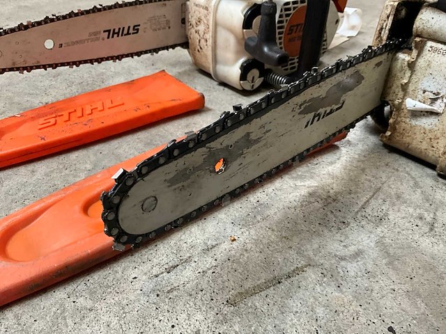 2015 stihl ms151tc en ms 193t kettingzaag (2x) - afbeelding 6 van  9
