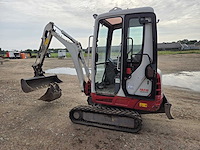 2015 takeuchi tb 216 minigraafmachine - afbeelding 1 van  10