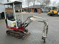 2015 takeuchi tb108 minigraafmachine - afbeelding 9 van  13