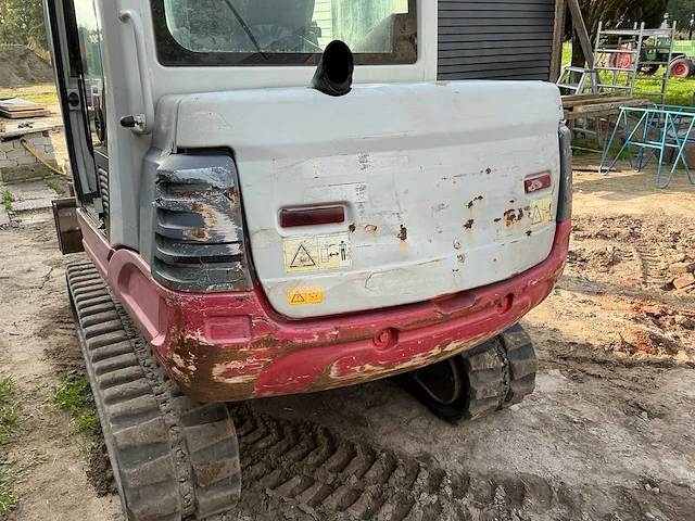 2015 takeuchi tb235 minigraafmachine - afbeelding 44 van  47