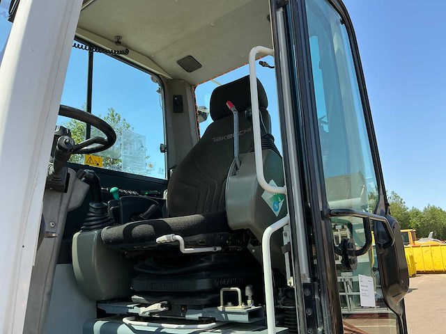 2015 takeuchi tb295w banden graafmachine - afbeelding 9 van  23