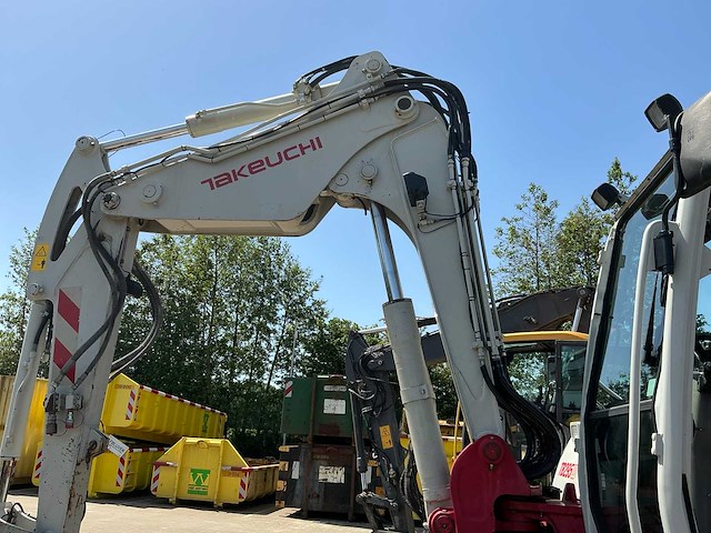 2015 takeuchi tb295w banden graafmachine - afbeelding 22 van  23