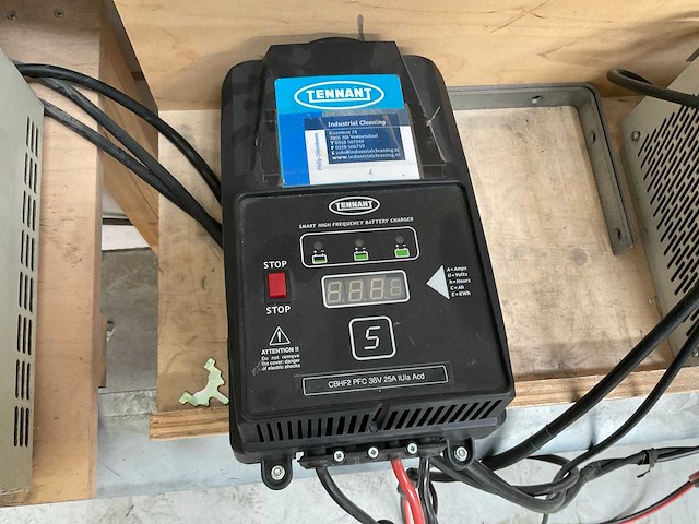 2015 tennant 6580 ec h2o nanoclean vloerreiniger - afbeelding 4 van  7