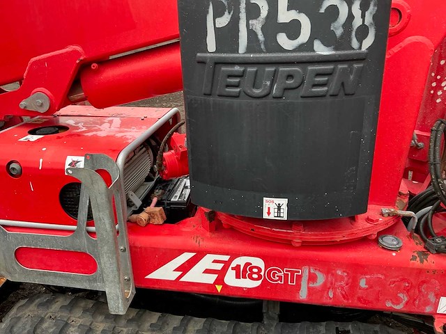 2015 teugen leo18gt hoogwerker - afbeelding 6 van  16