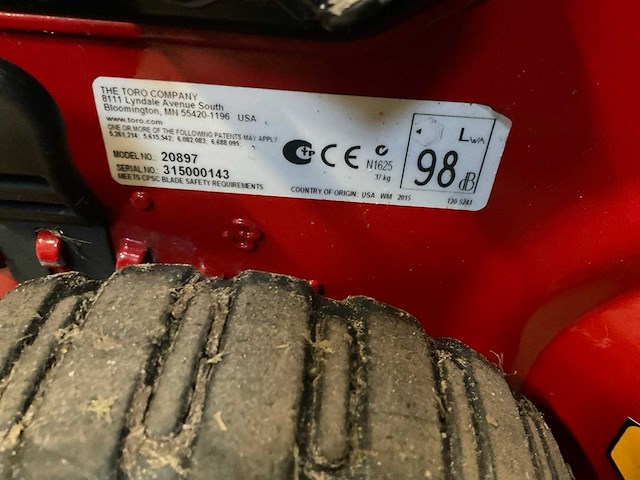 2015 toro gts grasmaaier - afbeelding 4 van  4