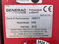 2015 tower light hydro power box hpb stationaire lichtmast - afbeelding 15 van  22