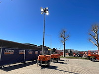 2015 towerlight vb-9 led lichtmast aggregaat aanhangwagen - afbeelding 1 van  29