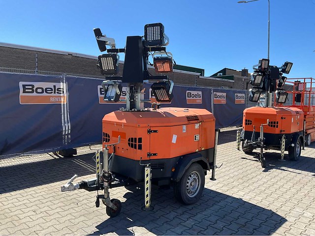 2015 towerlight vb-9 led lichtmast aggregaat aanhangwagen - afbeelding 12 van  29