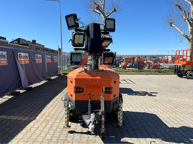2015 towerlight vb-9 led lichtmast aggregaat aanhangwagen - afbeelding 23 van  29