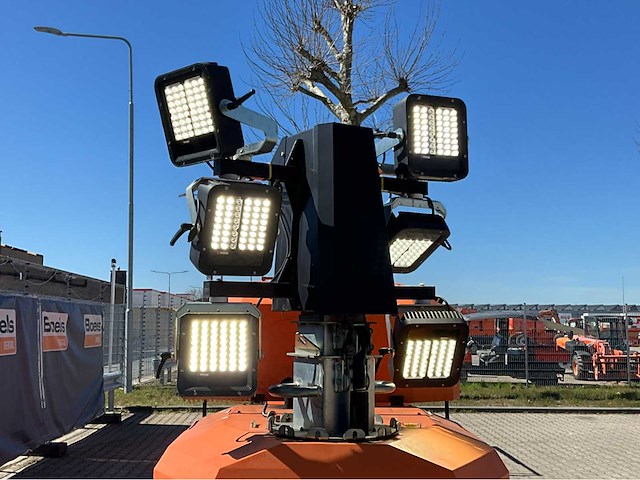 2015 towerlight vb-9 led lichtmast aggregaat aanhangwagen - afbeelding 6 van  28