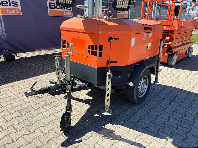 2015 towerlight vb-9 led lichtmast aggregaat aanhangwagen - afbeelding 2 van  29