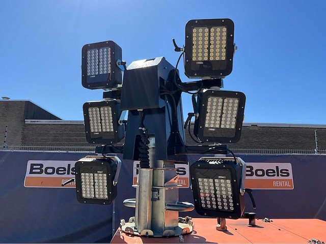 2015 towerlight vb-9 led lichtmast aggregaat aanhangwagen - afbeelding 6 van  29