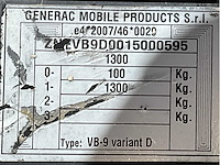 2015 towerlight vb-9 led lichtmast aggregaat aanhangwagen - afbeelding 25 van  29