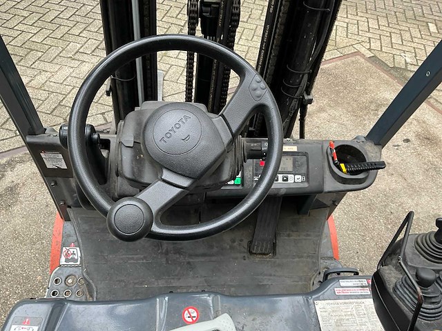 2015 toyota 8fbekt16 vorkheftruck - afbeelding 3 van  10