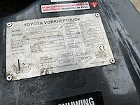 2015 toyota 8fbekt16 vorkheftruck - afbeelding 4 van  10