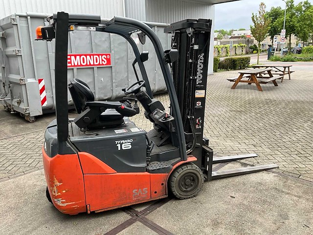2015 toyota 8fbekt16 vorkheftruck - afbeelding 9 van  13